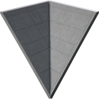 Tilted Concave Wall (8 m)