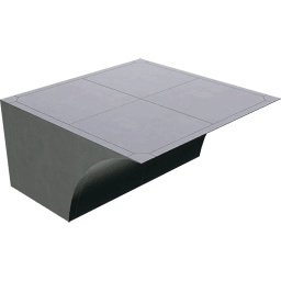 Inverted Quarter Pipe