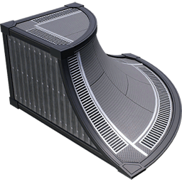 Outer Corner Quarter Pipe