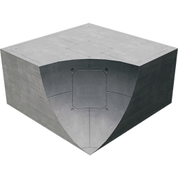 Inner Corner Quarter Pipe