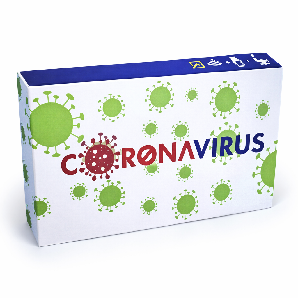 Coronavirus game box front