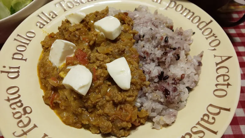 【今日のぬぬめし】キーマカレー