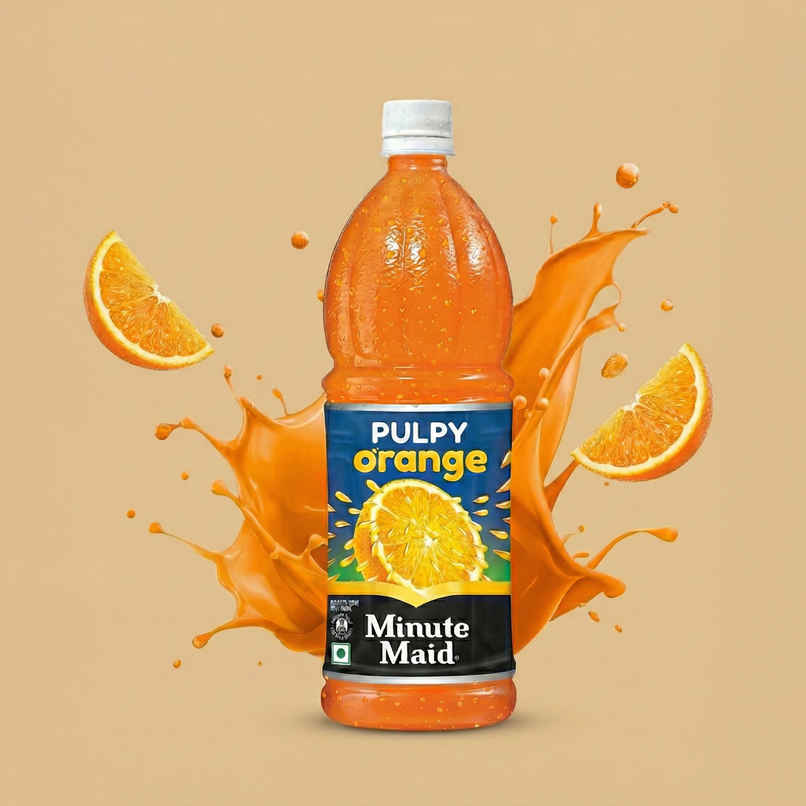 Minute Maid Pulpy Orange Fruit Juice | Fruity & Refreshing