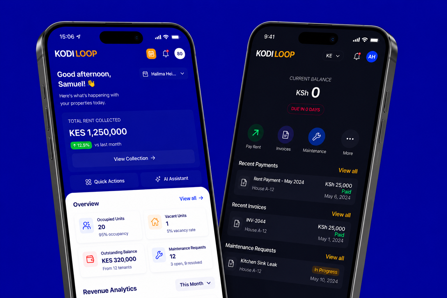KodiLoop rental management software overview
