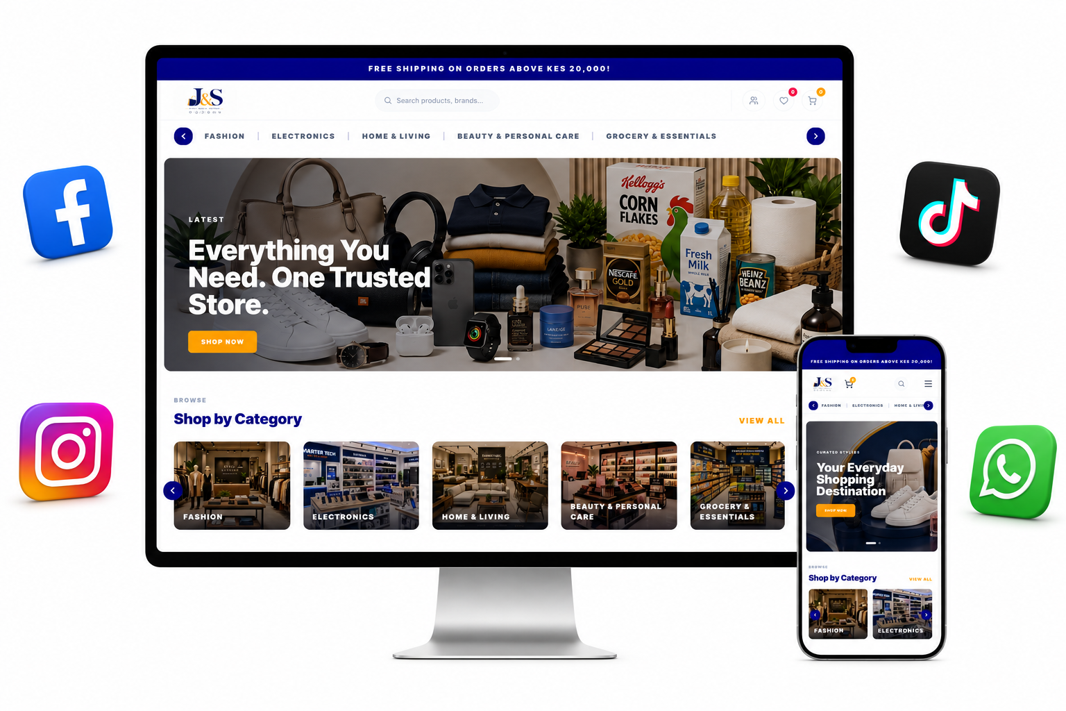 Duka Store connected commerce platform