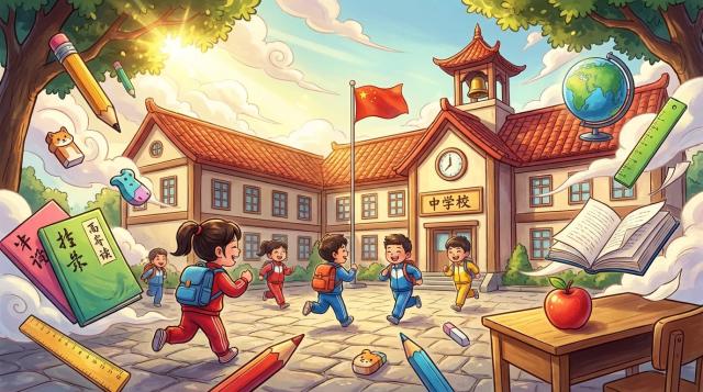 Школа и школьные принадлежности