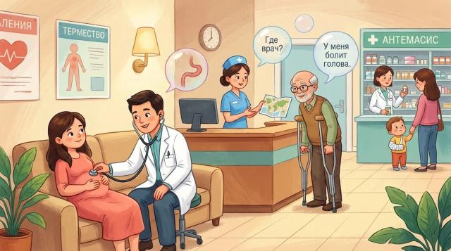 Диалоги в больнице