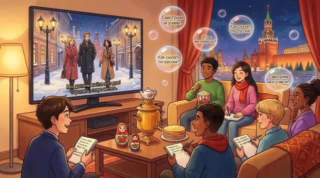 Сериалы на русском: смотрим и учим!