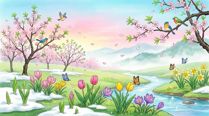 Весна: пробуждение природы