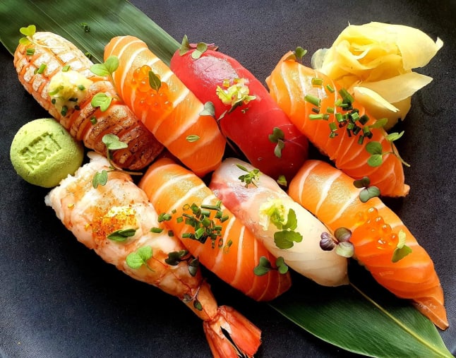 Sushi en livraison à la roque