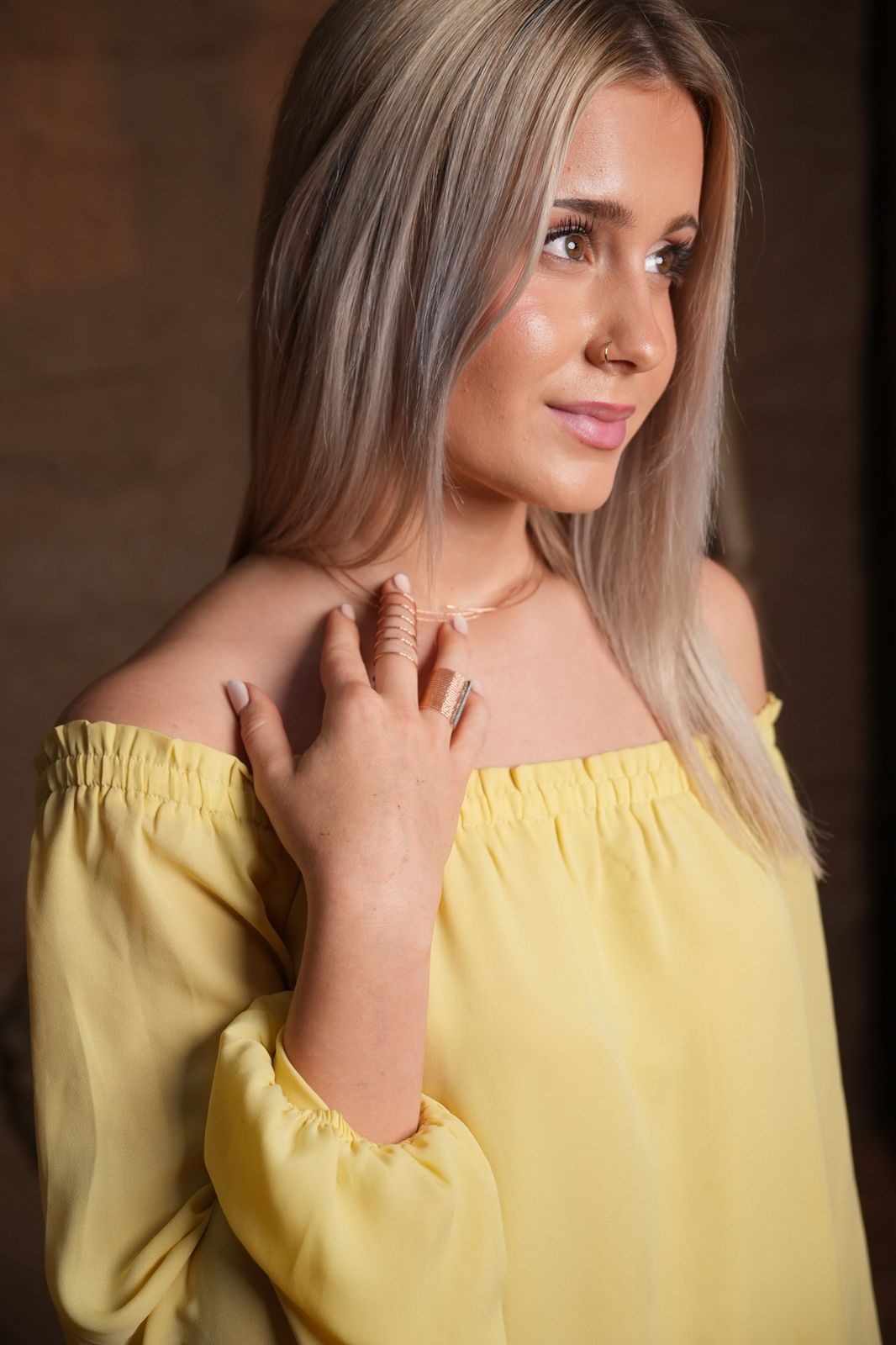 Product flat lay with brand packaging on clean background