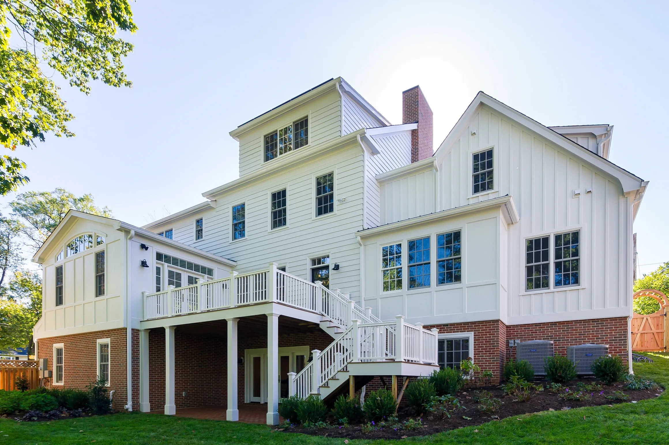 Carriage house and garage