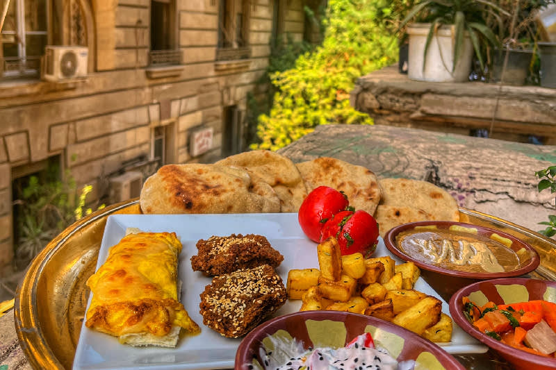 el Desayuno Tradicional de Egipto