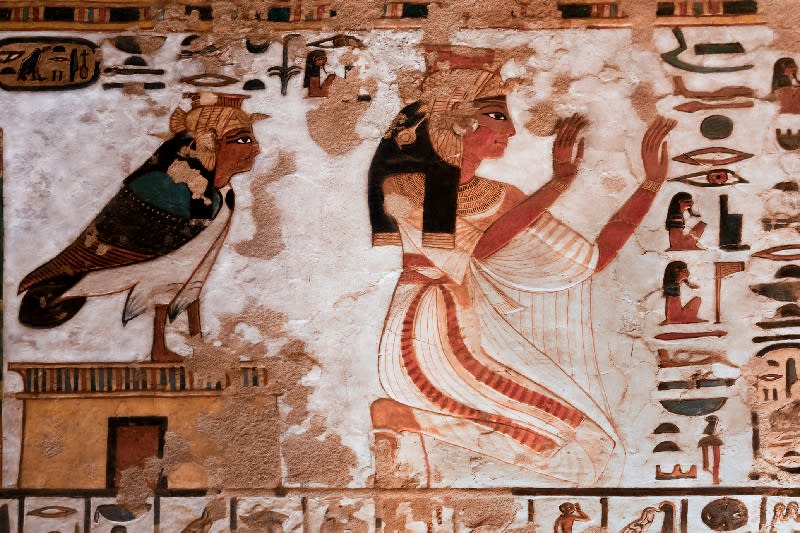 Materiales de la vestimenta del antiguo Egipto