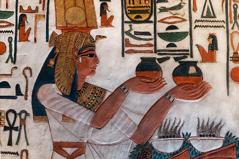 La vestimenta del antiguo Egipto (Pelucas y Peinados)