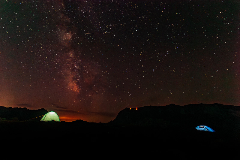 Acampar bajo las Estrellas en Sinaí