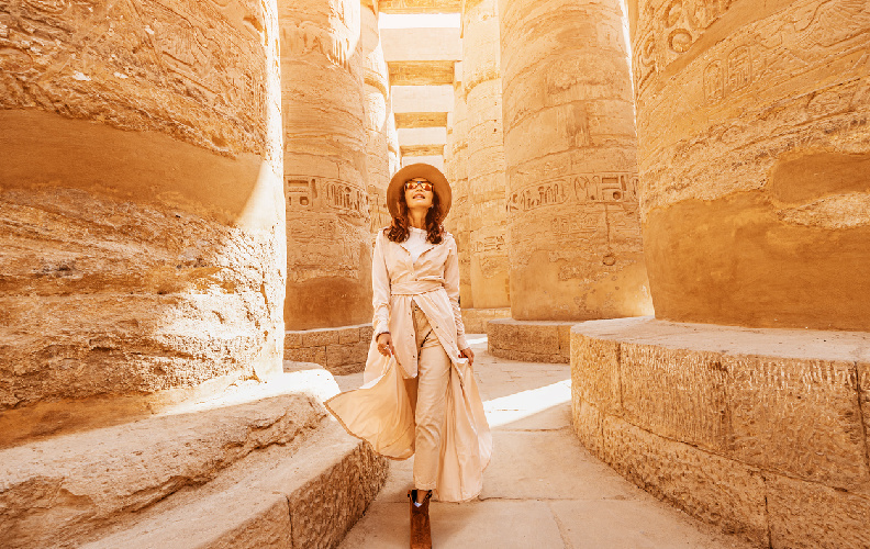 Vestimenta recomendada para visitar los templos de Egipto en verano
