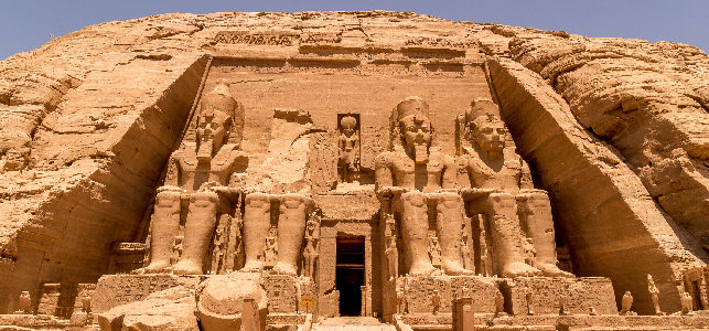 Templo de Abu Simbel en Egipto