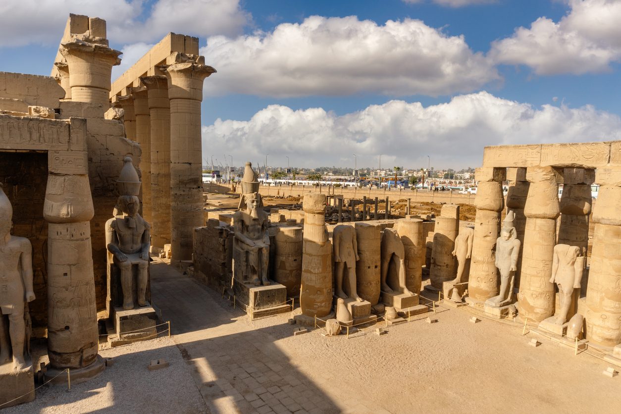 Templo de Luxor en Egipto 