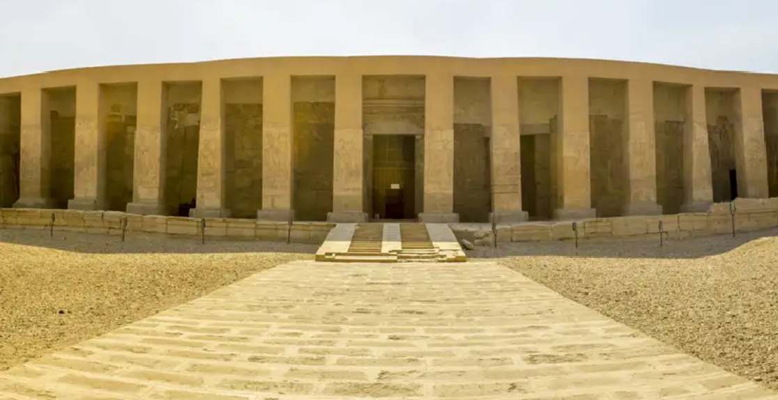 l'ingresso del tempio di osiride, tempio di osiride