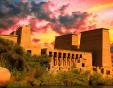 Tempio di Philae al tramonto