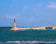 il mar mediterraneo ad Alessandria egitto , Egitto mar mediterraneo