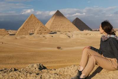 le piramidi di giza, egitto viaggiare sicuri