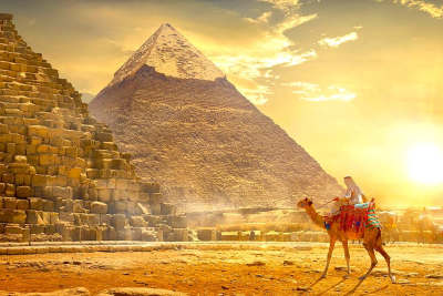 Le Piramidi di Giza al Cairo