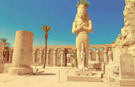 Il tempio di karnak, capodanno a luxor