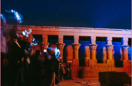 Suoni e Luci al tempio di philae