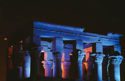Suoni e Luci al tempio di philae