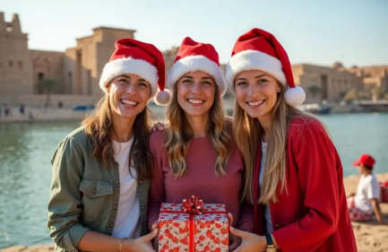Donne che Festeggiano il capodanno in Egitto, viaggio capodanno egitto