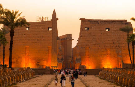 il tempio di Luxor, pasqua in egitto 2026