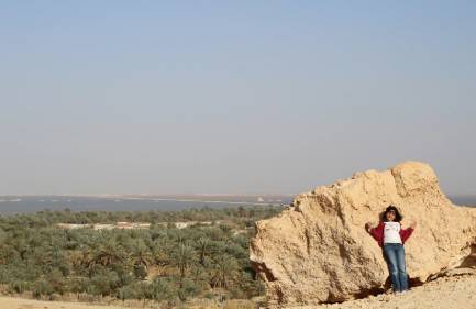 oasi di kharga, deserto in egitto