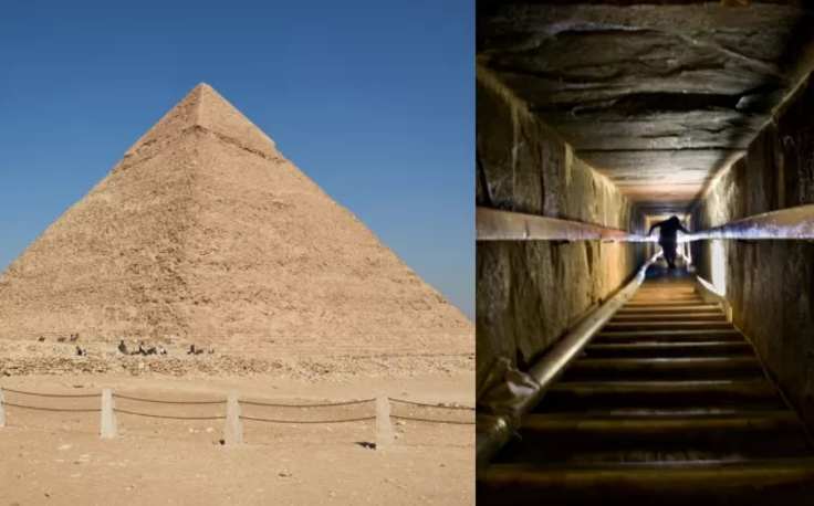 il passaggio nascosto nella piramide di cheope