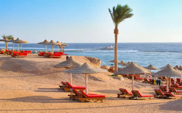 una spiaggia a marsa alam, dove andare al mare in egitto