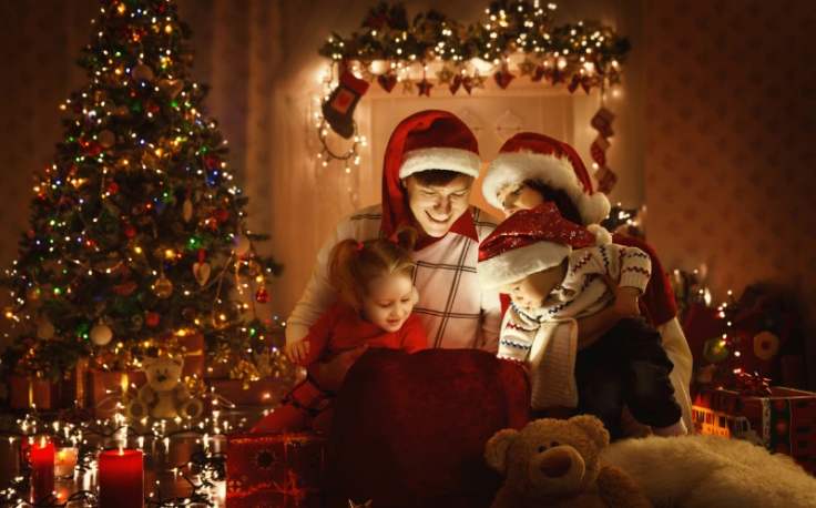 Dove andare a Natale, una Famiglia giapponese a Natale