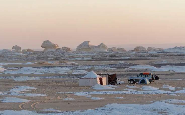 il deserto bianco in Egitto, deserti egiziani