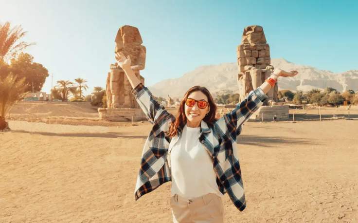 una donna a luxor, crociera sul nilo cosa vedere
