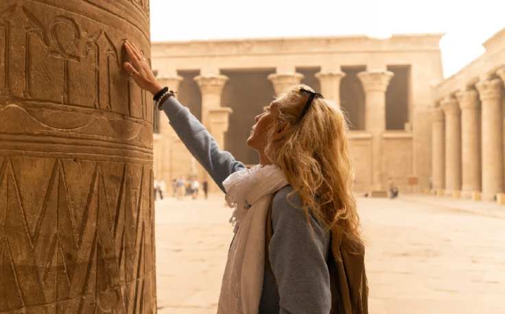 i templi, egitto a novembre