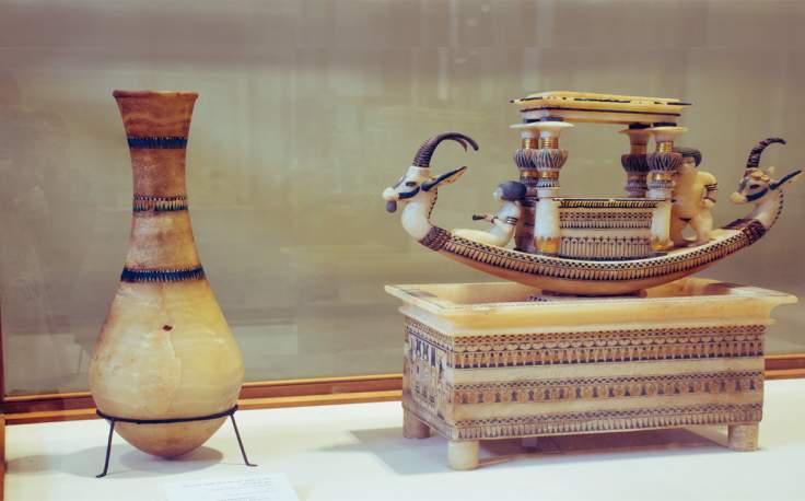manufatti al museo egizio