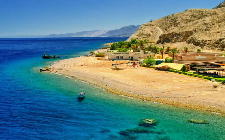 la città di hurghada al Mar rosso Egitto