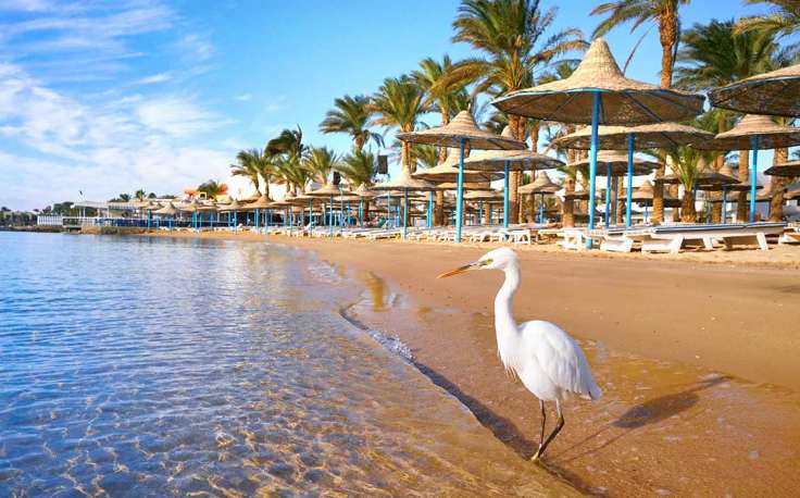 la città di Hurghada al Mar rosso Egitto