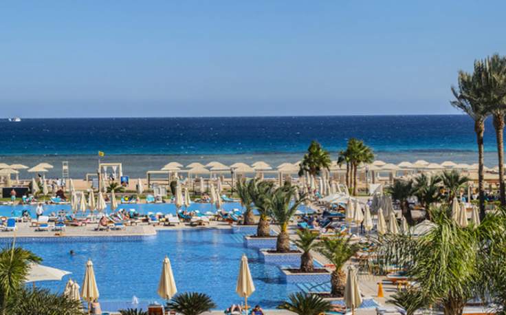 villaggio al mare, dove si trova l'egitto