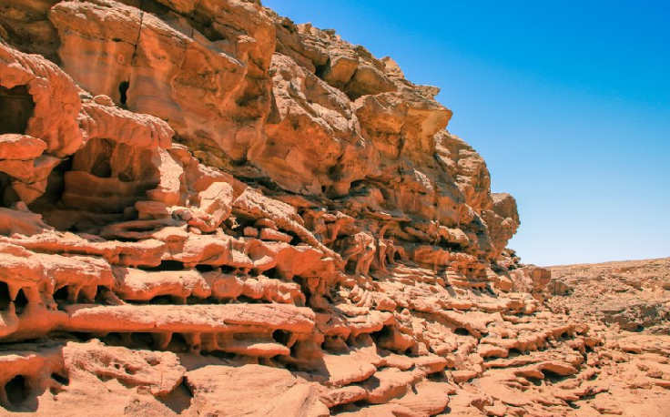 la grandezzaa di Canyon colorato