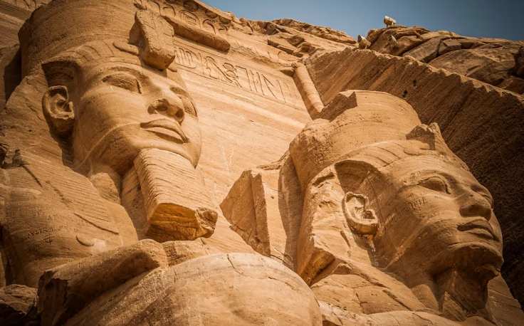 il tempio di abu simbel in egitto