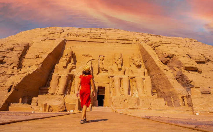 il tempio di abu simbel dall'estro