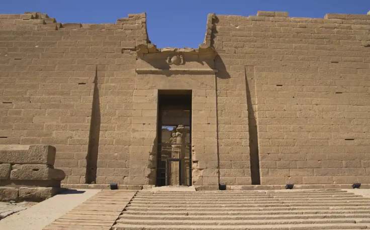 l'intrata del tempio di kalabsha, tempio di kalabsha