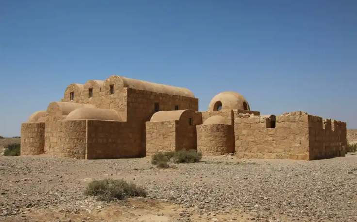 castelli del deserto in giordania