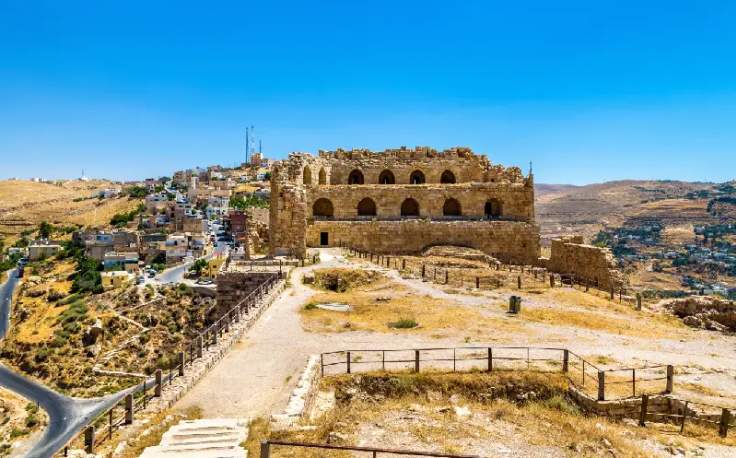Castello medievale dei crociati ad Al Karak, Kerak